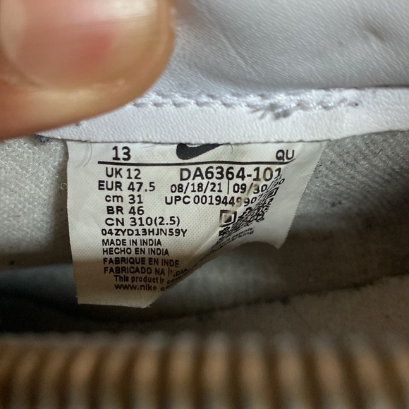 Nike Blazer Low ‘77 Vintage “White Black” - Picture 16 of 16